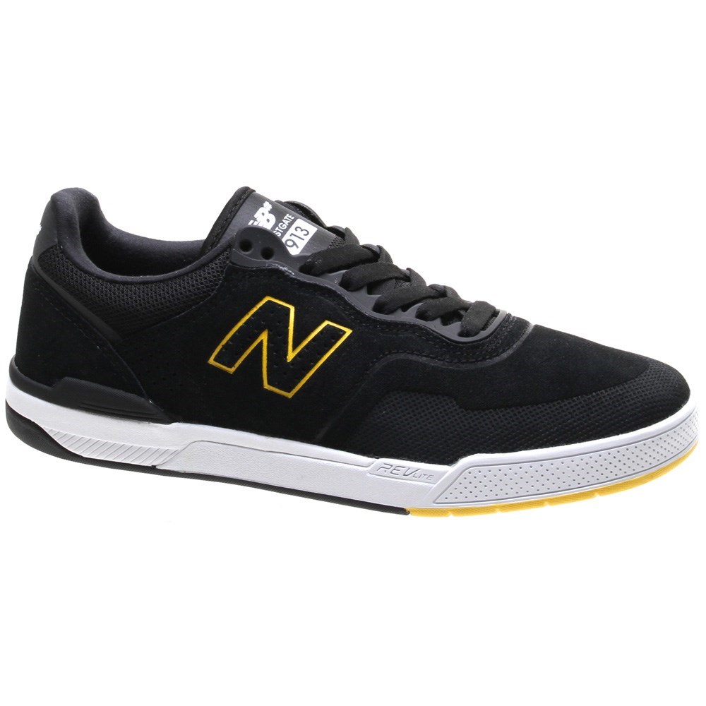 New Balance Numeric New Balance Numeric 913 Westgate Black/Yellow Shoe ...